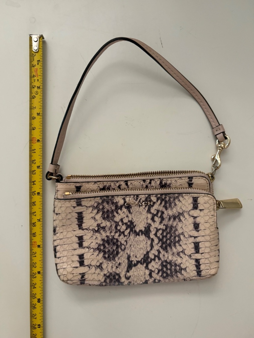 Coach Madison Wristlet Python Pattern - Picture 7 of 7